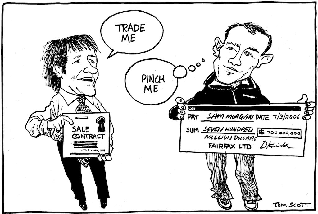 Tom Scott in The Dominion - March 8, 2006