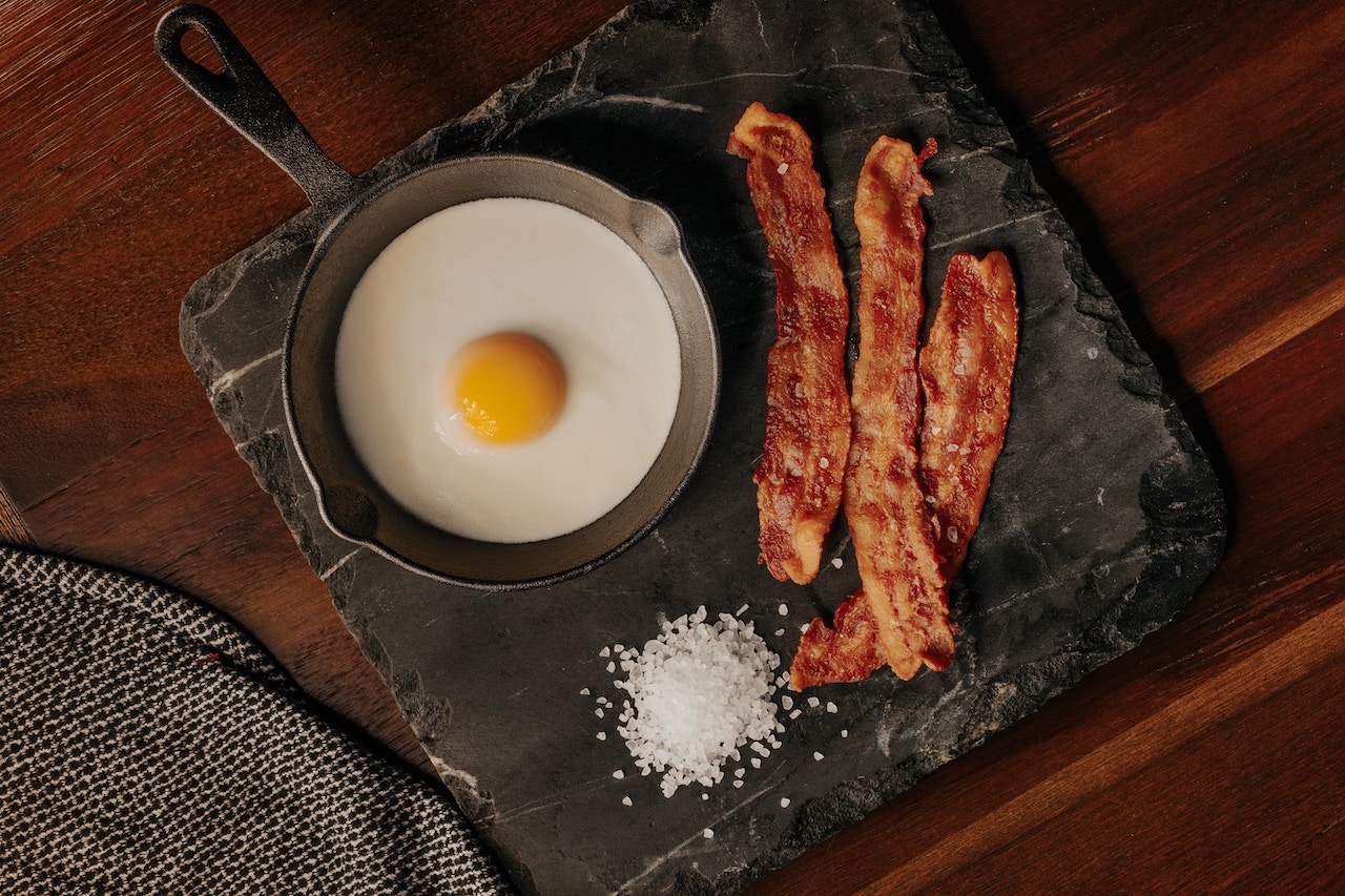 Bacon and Eggs - Photo by @wrightbrand on Unsplash: https://unsplash.com/photos/QE_UTZZGDD8