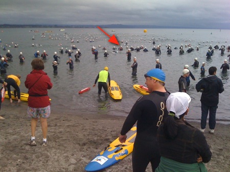 Taupo - Swim Start